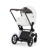 CYBEX E-PRIAM 5.0 STYLE OFF WHITE CHROME BROWN 2W1