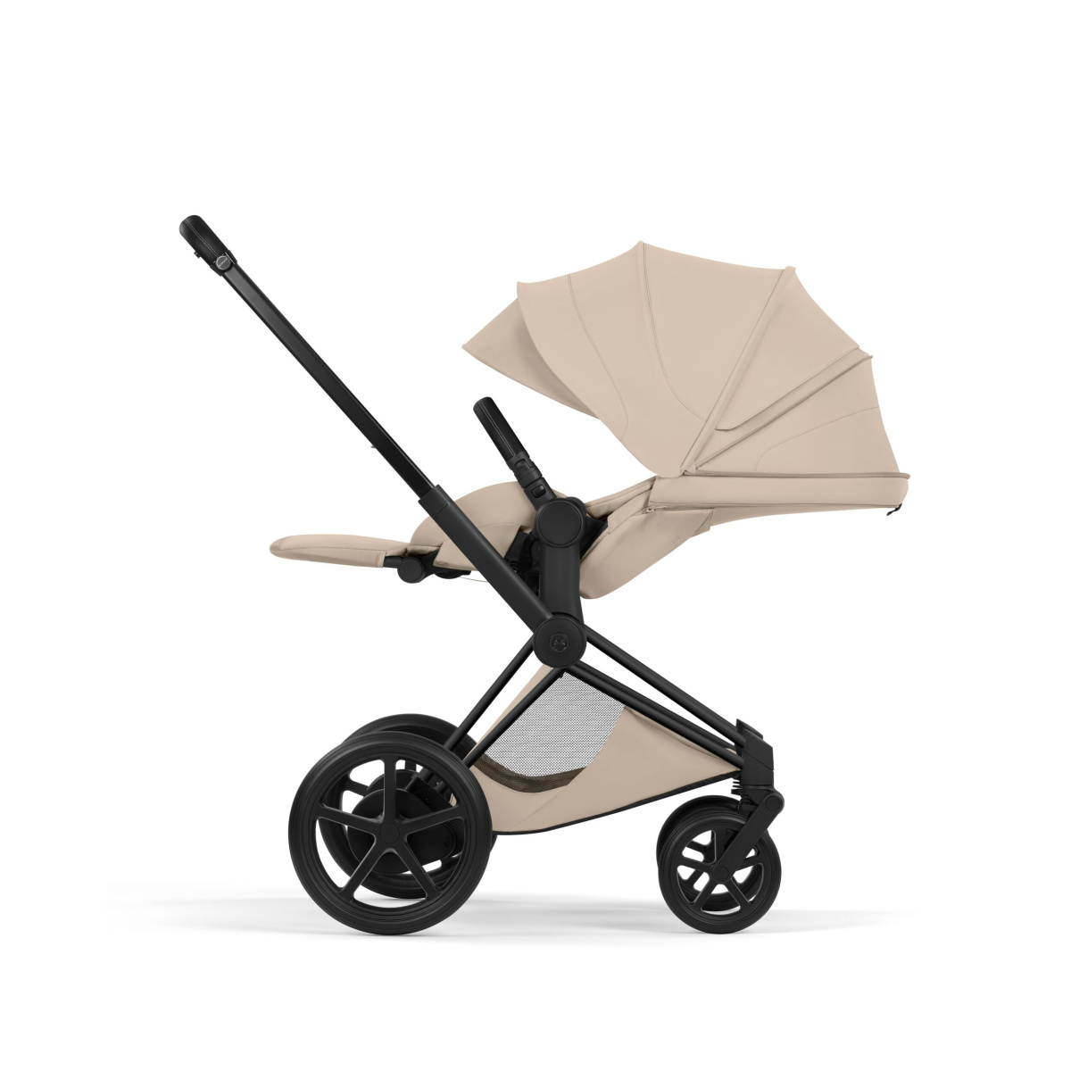 CYBEX E-PRIAM 5.0 STYLE COZY BEIGE MATT BLACK