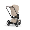 CYBEX E-PRIAM 5.0 STYLE COZY BEIGE CHROME BROWN