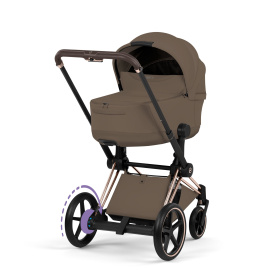 CYBEX E-PRIAM 5.0 STYLE COCONUT BROWN ROSEGOLD 2W1