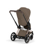 CYBEX E-PRIAM 5.0 STYLE COCONUT BROWN ROSEGOLD 2W1