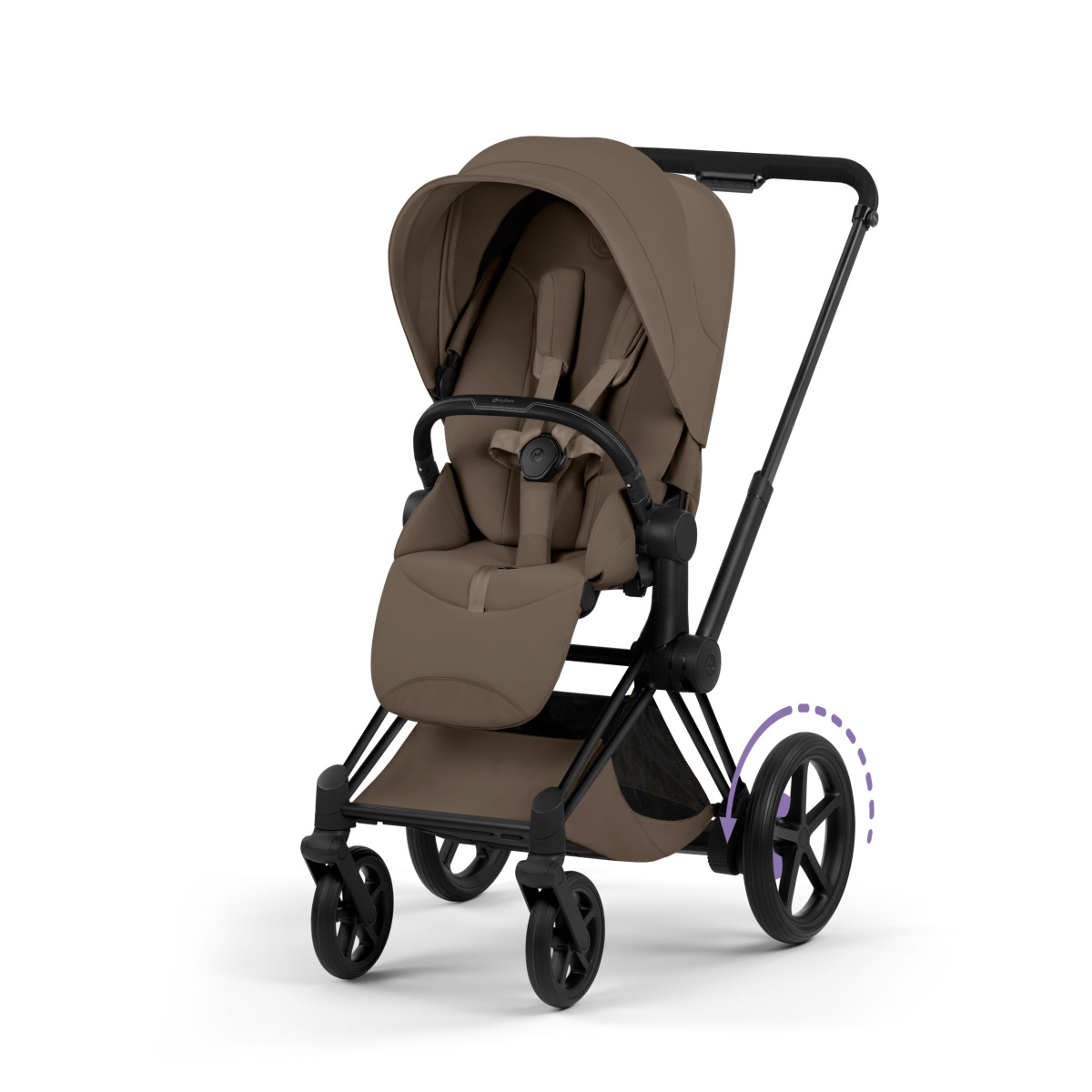 CYBEX E-PRIAM 5.0 STYLE COCONUT BROWN MATT B. 2W1