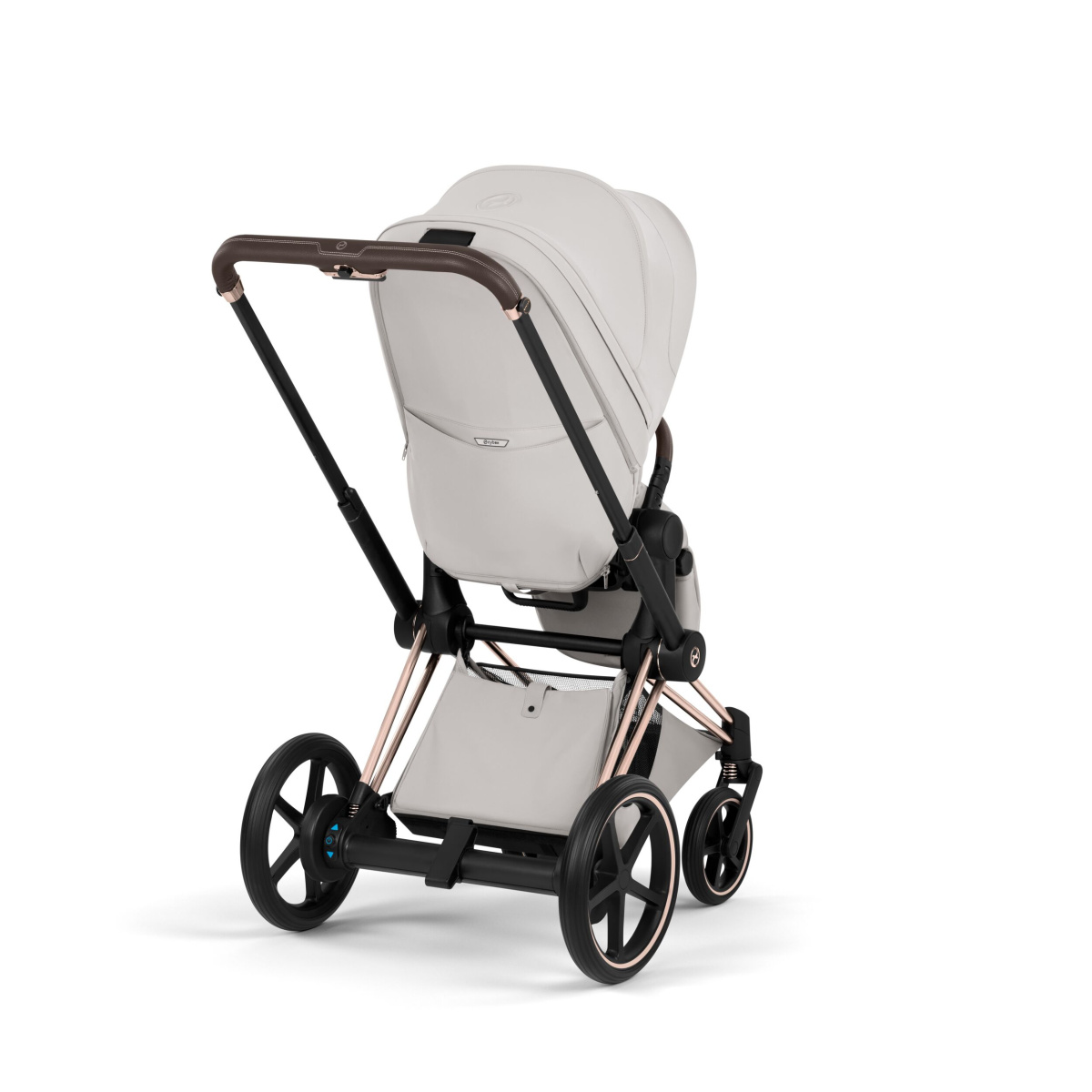 CYBEX E-PRIAM 5.0 STYLE CITY GREY ROSEGOLD 2W1