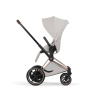 CYBEX E-PRIAM 5.0 STYLE CITY GREY ROSEGOLD 2W1