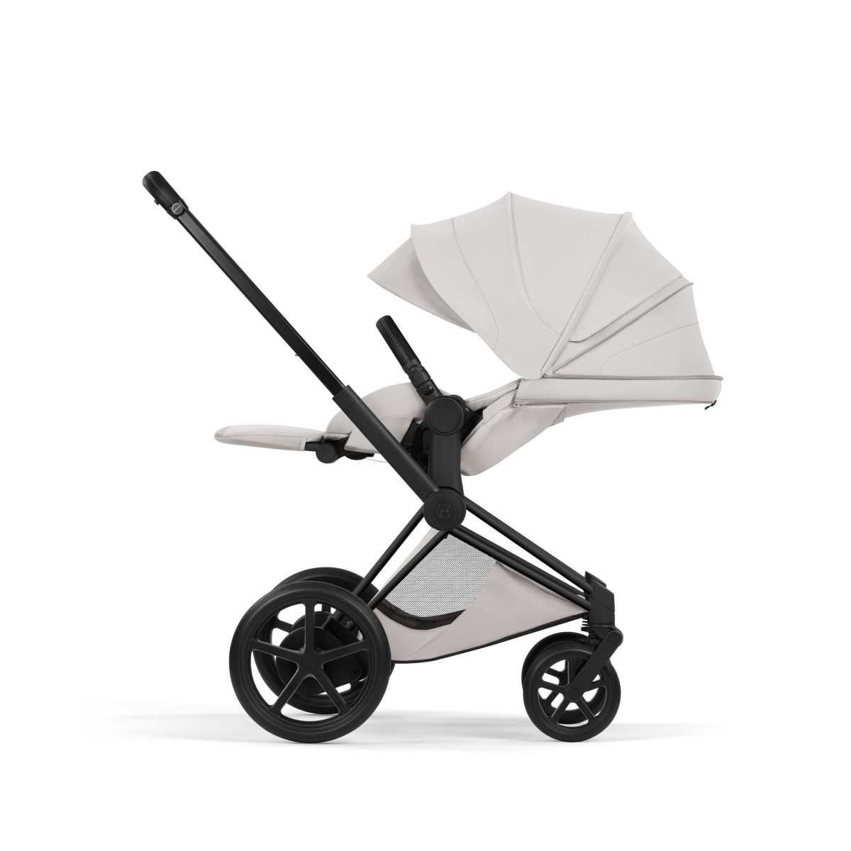 CYBEX E-PRIAM 5.0 STYLE CITY GREY MATT BLACK 2W1