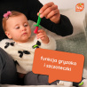 RAZBABY SZCZOTECZKA SILIKONOWA NA ZĄBKOWANIE