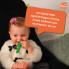 RAZBABY SZCZOTECZKA SILIKONOWA NA ZĄBKOWANIE