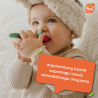 RAZBABY SZCZOTECZKA SILIKONOWA NA ZĄBKOWANIE