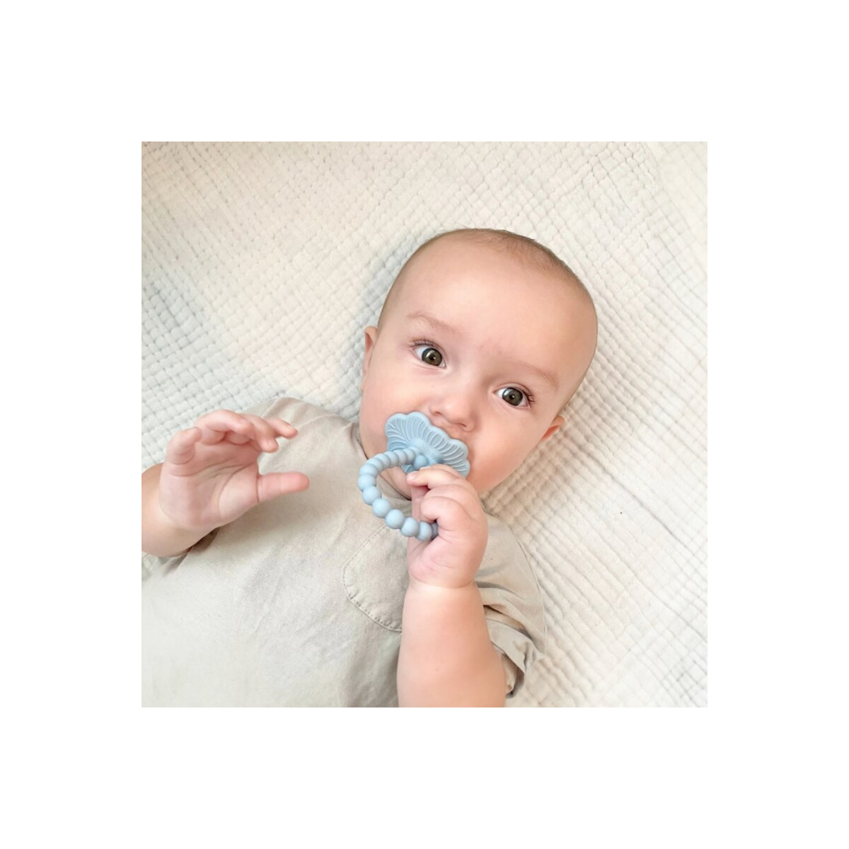 RAZBABY GRYZAK SOCZYSTA MALINA PLUS RÓŻOWY