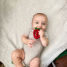 RAZBABY GRYZAK SOCZYSTA MALINA Z LISTKAMI NIEBIESK