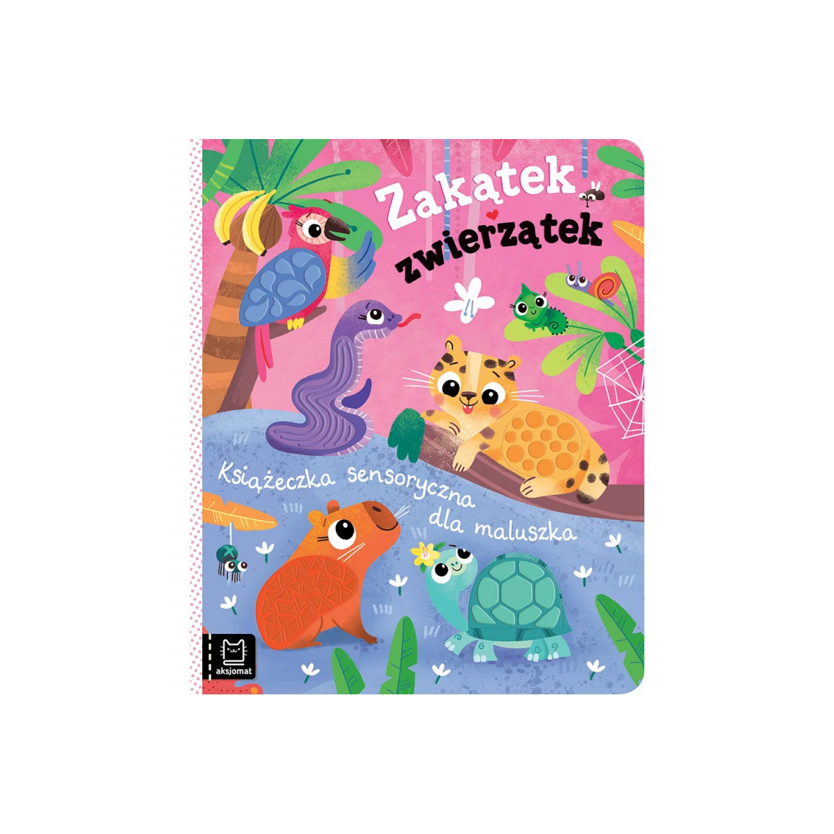 Zakątek zwierzątek. Książeczka sensoryczna