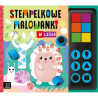 Stempelkowe malowanki. W lesie