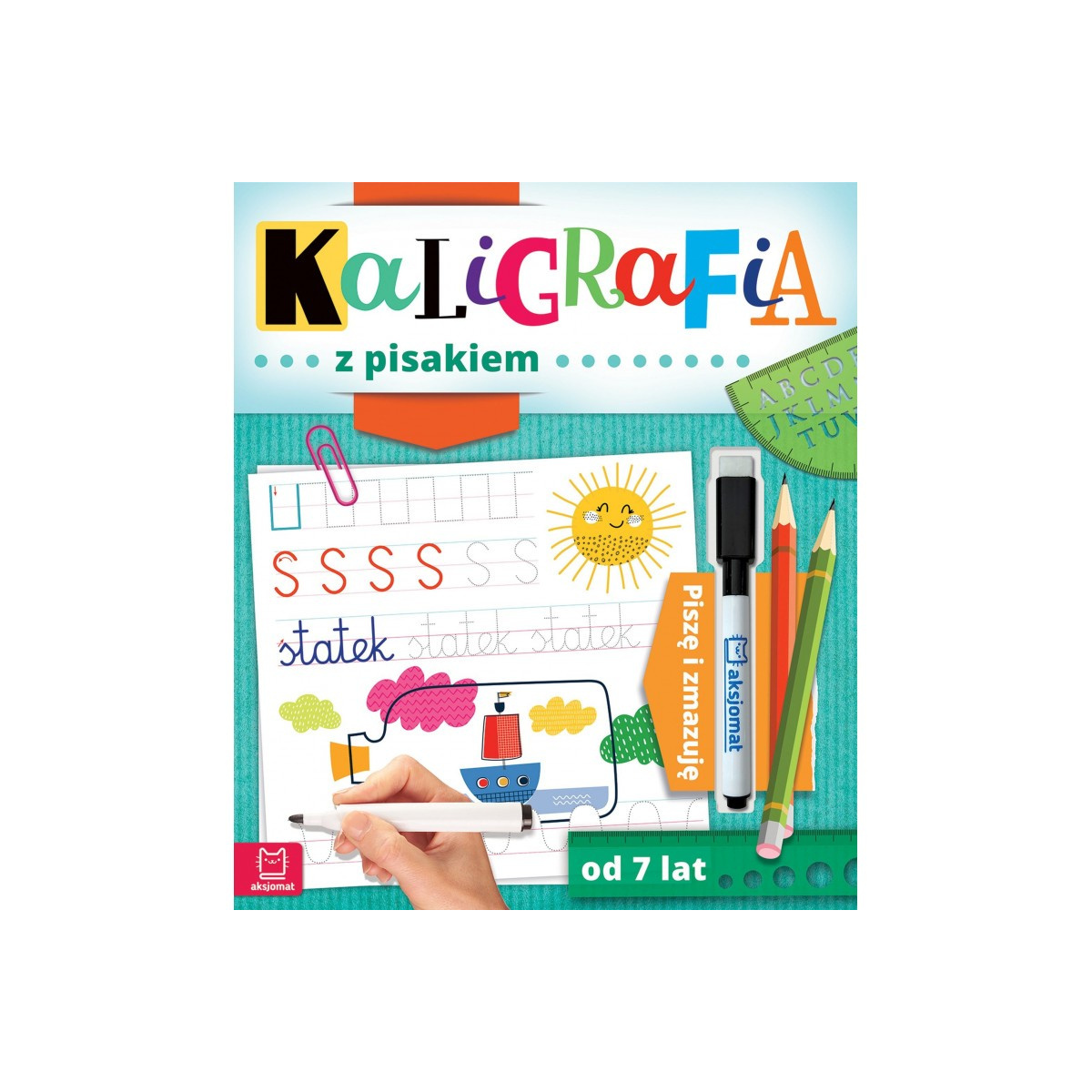 Piszę i zmazuję Kaligrafia z pisakiem7+ 3777 35589