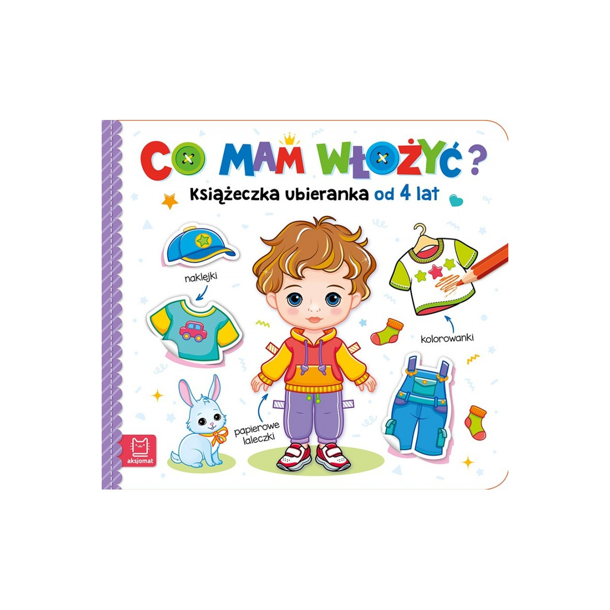 Co mam włożyć? Książeczka ubieranka 4+ 33431