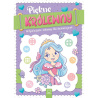 Świat kolorowanek z naklejkami. Piękne księżniczki