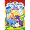 MOJA KOLOROWANKA Z NAKLEJKAMI DINOZAUR