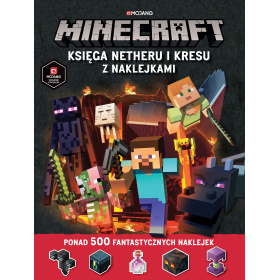 Minecraft Księga Netheru i Kresu z naklejk...80426