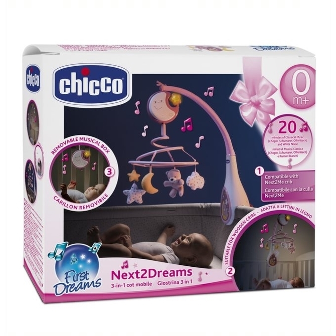 CHICCO KARUZELA NEXT2DREAMS PINK