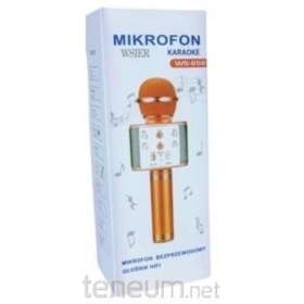 MIKROFON BEZPRZEWODOWY ZŁOTY