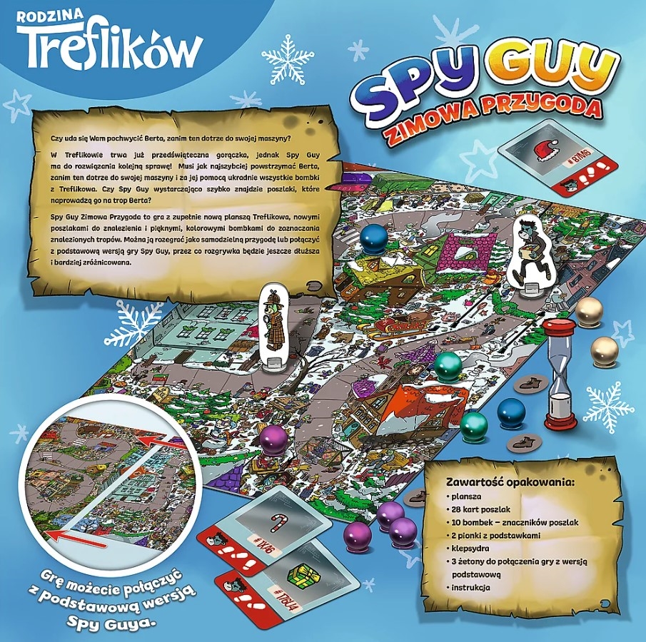 Gra Spy Guy Zimowa Przygoda Rodzina Treflików Tref