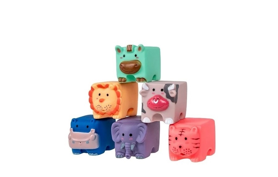 SMILY PLAY MIĘKKIE KLOCKI SENSORYCZNE