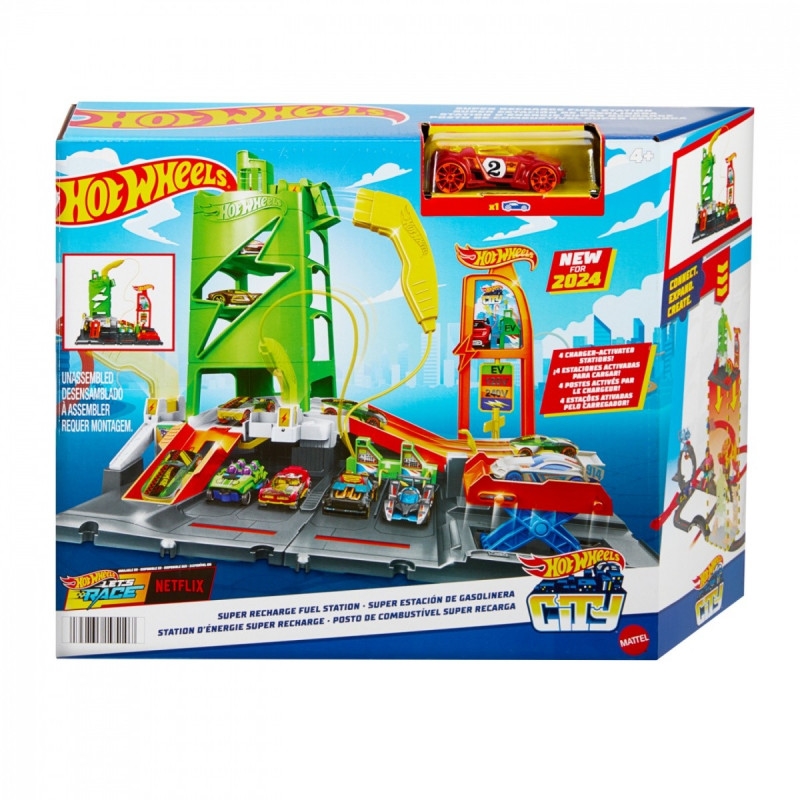 HW City Superstacja ładowania samochodów HTN79
