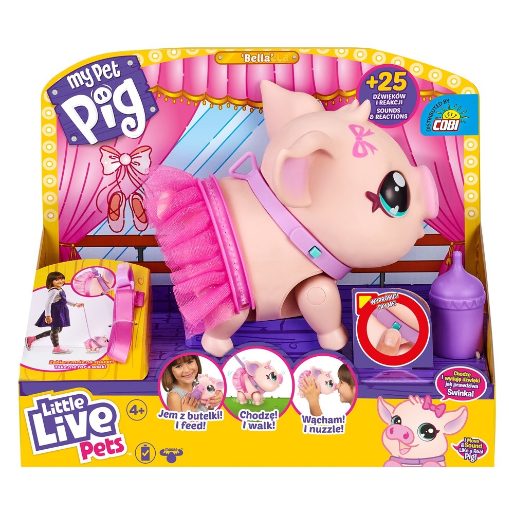 COBI LITTLE LIVE PETS Świnka baletnica 26384