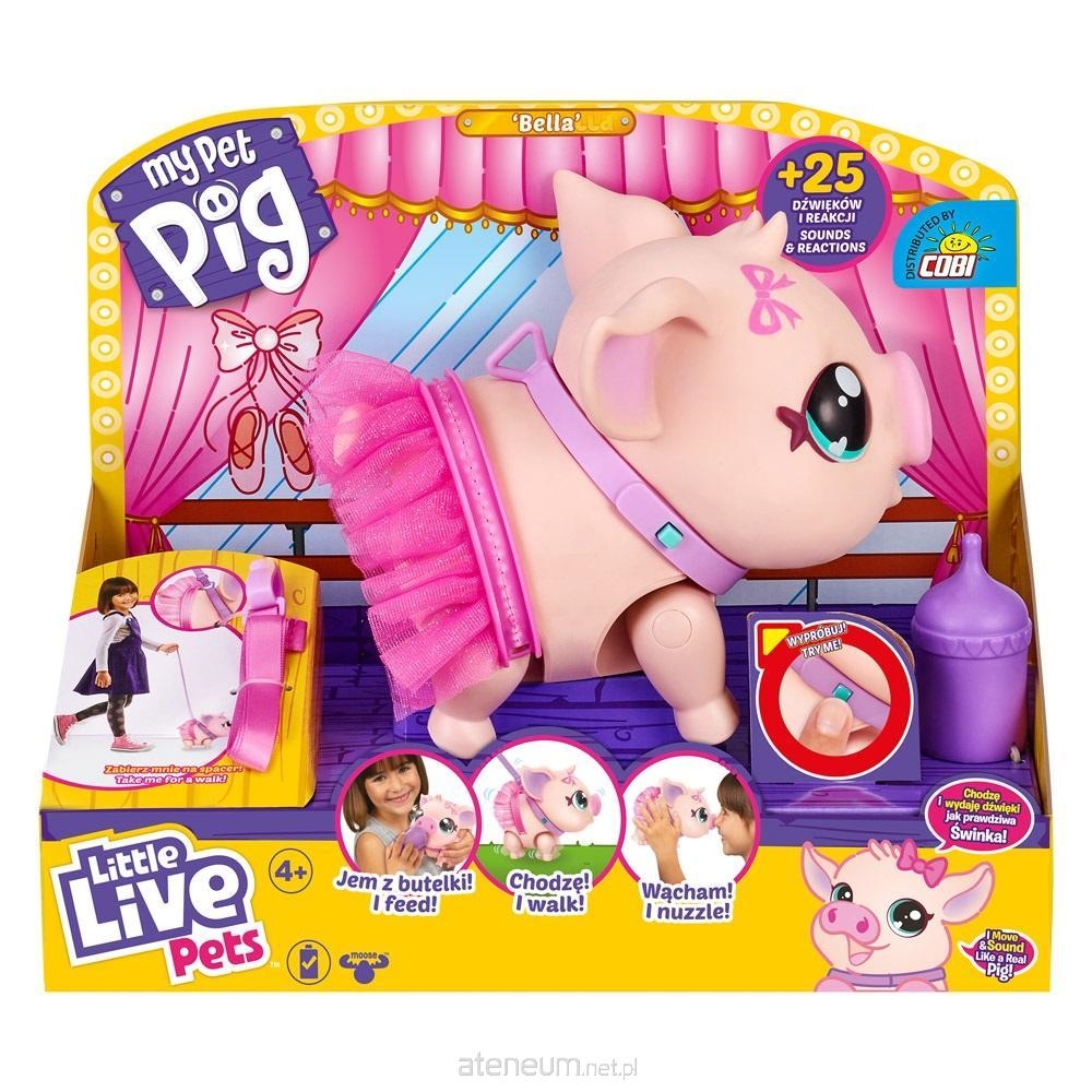 COBI LITTLE LIVE PETS Świnka baletnica 26384