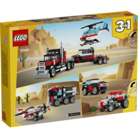 Klocki LEGO CREATOR Ciężarówka Z Platformą I Helik