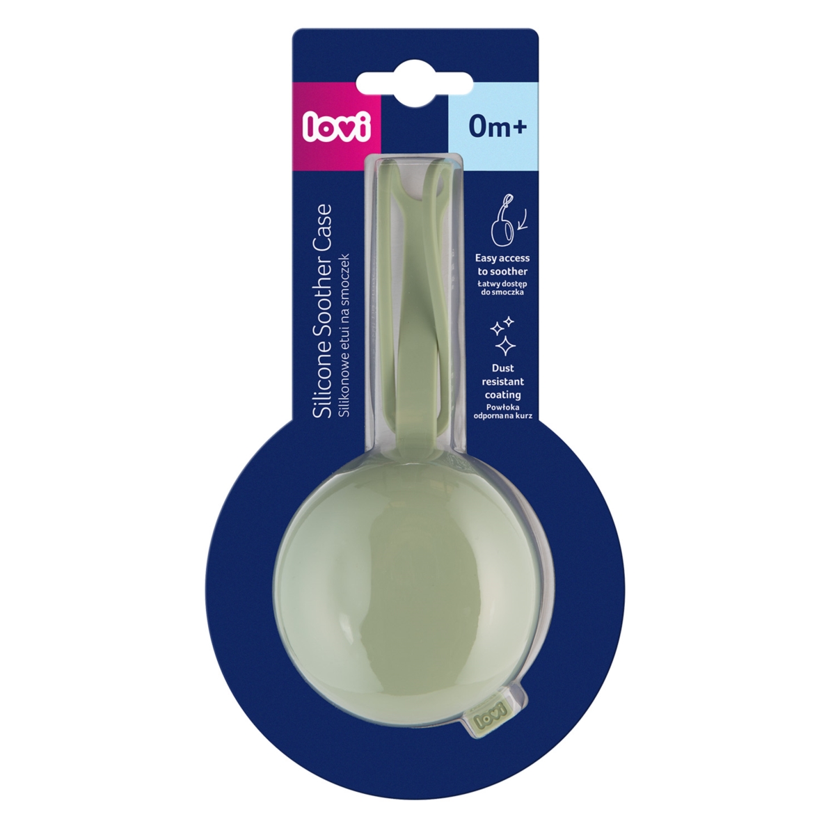 LOVI SILIKONOWE ETUI NA SMOCZEK PISTACHIO 51/032