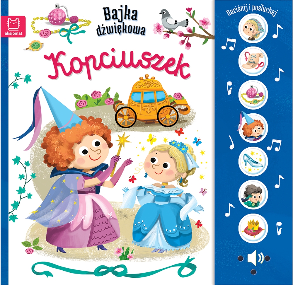 Naciśnij i posłuchaj!Bajka dźwięk.Kopciuszek 38115