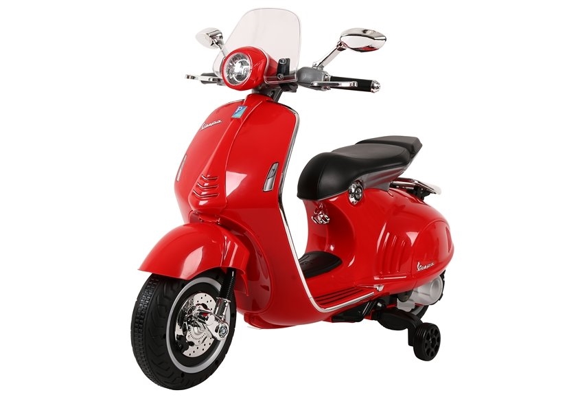 LEAN Skuter na Akumulator Vespa GTS 300 Czerwony