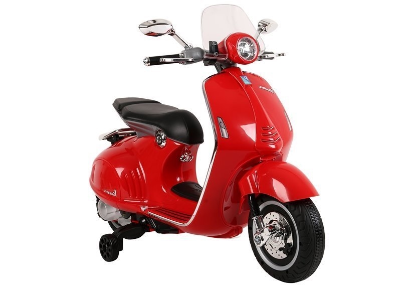 LEAN Skuter na Akumulator Vespa GTS 300 Czerwony