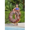 Koło Do Pływania Donut Pączek Brązowy 107 cm Bestw