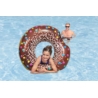 Koło Do Pływania Donut Pączek Brązowy 107 cm Bestw