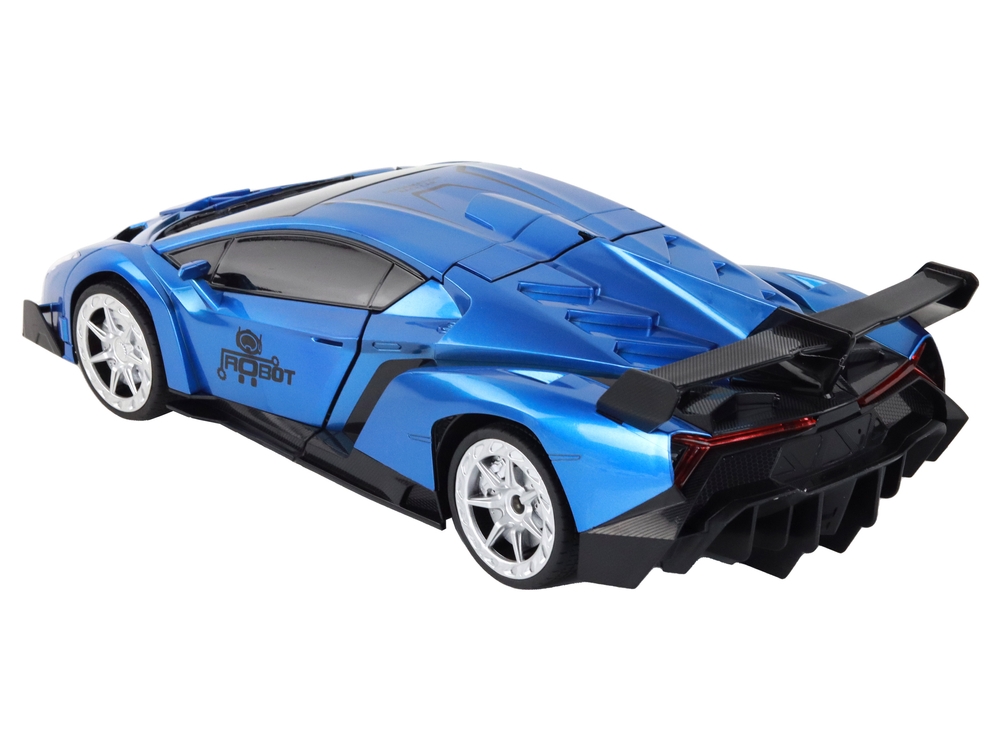 Samochód- Robot Transformacja R/C 1:10 Niebieski S