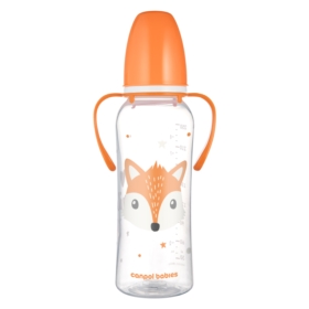 CANPOL BUTELKA 250 11/845 ANIMALS+UCHWYT POM.