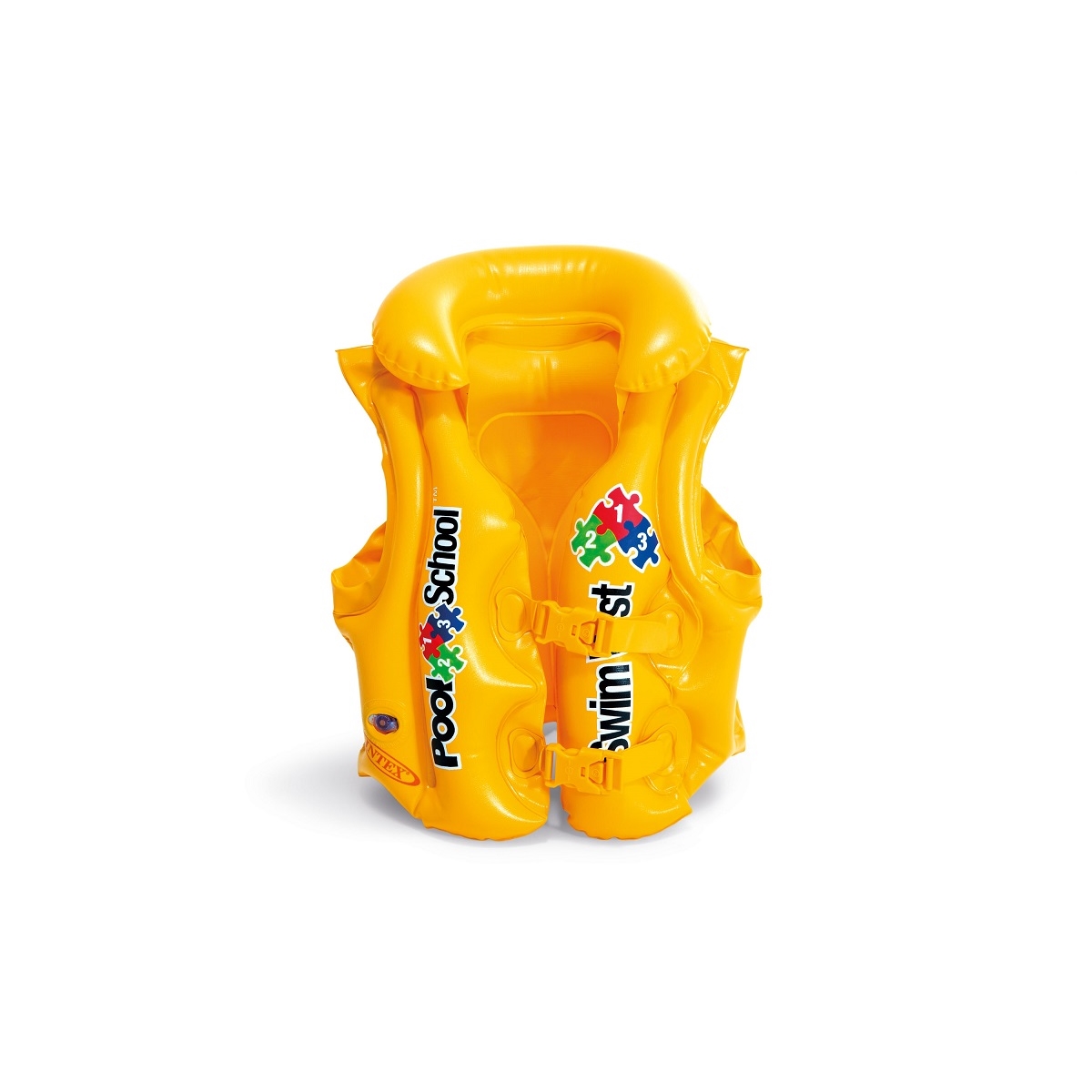 Kamizelka do pływania żółta 50X47 58660 56607