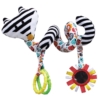Grzechotka Spiralka wózkowa biało-czarna 951 69519