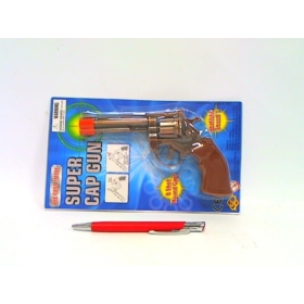 Pistolet metalowy na spłonkę blister 88364 83648