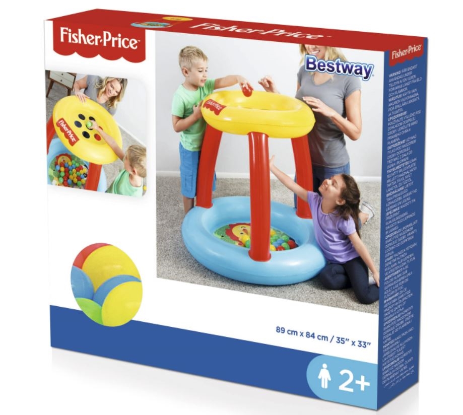 *****Basen z kulkami FisherPrice 89x89x84 B93541