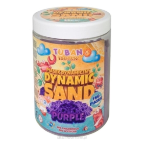TUBAN piasek dynamiczny 1kg fioletowy TU3556 35563