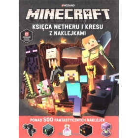 Minecraft Księga Netheru i Kresu z naklejk...80426