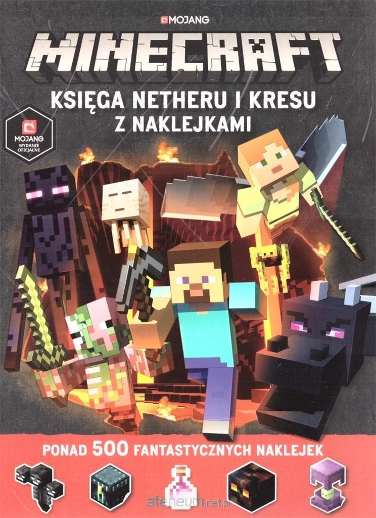 Minecraft Księga Netheru i Kresu z naklejk...80426