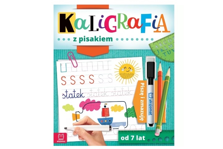 Piszę i zmazuję Kaligrafia z pisakiem7+ 3777 35589