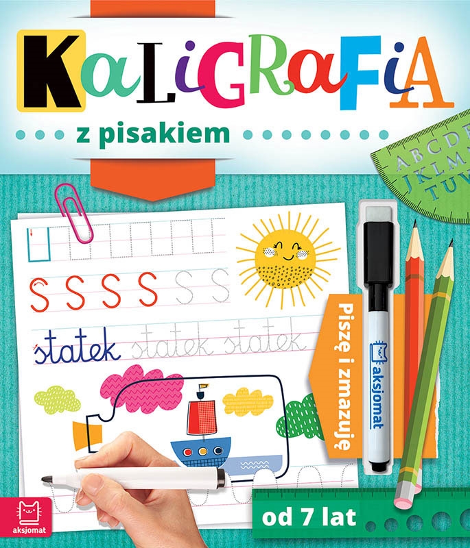 Piszę i zmazuję Kaligrafia z pisakiem7+ 3777 35589