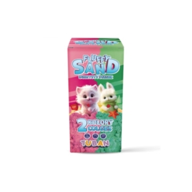 TUBAN piasek Fluffy róż/ziel 2x70g TU3789 37895
