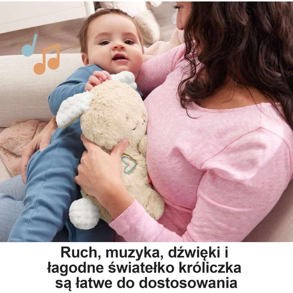 FP Śpiący króliczek usypiaczek HXG97 /2
