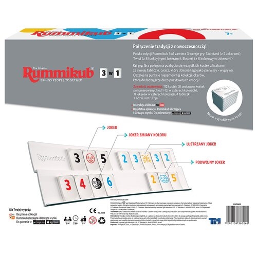 TMT Gra Rummikub 3w1 LMD8613 08503