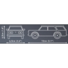 COBI CARS Youngtimer FSO 125p Kombi 90kl 24603